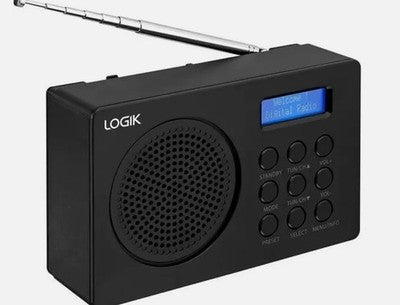 Logik L2DAB23 Portable DAB /FM Radio - Black