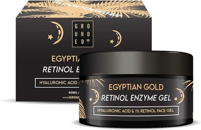 Grounded Body Retinol + Hyaluronic Face Gel 50ml with Aloe & Marine Collagen