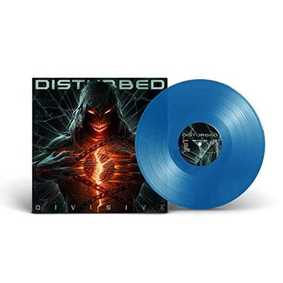 Disturbed Divisive Exclusive Translucent Blue Vinyl LP Record Album