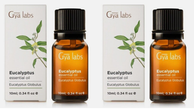 2 Pack Eucalyptus Essential Oil 2X10 Ml 100% Pure Undiluted Natural/Therapeutic