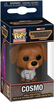 Guardians Of The Galaxy: Volume 3: Pop! Vinyl Keychain: Cosmo Keyring - New