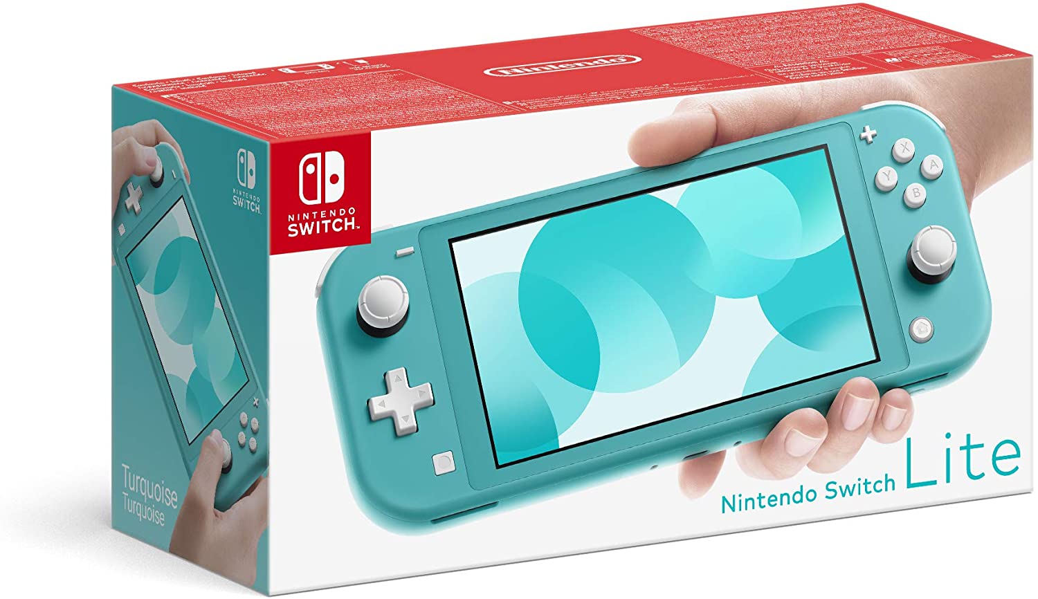 Nintendo Switch Lite - Handheld Console 32GB - Turquoise
