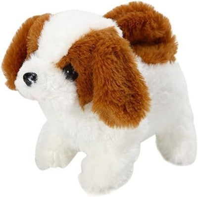 Jawseu Electronic Walking Barking Plush Dog Toy Battery-Operated Toddler Gift