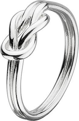 Heritage Sterling Silver Celtic Open Reef Knot Ring Size M Jewellery Gift