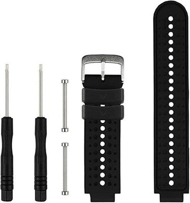Honecumi Replacement Watch Bands For Garmin Approach S20 S5 S6, Black & White