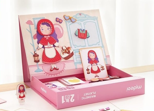 Sweet Girl Magnetic Playset Board Game - Perfect Gift - NEW - Rebx.co.uk