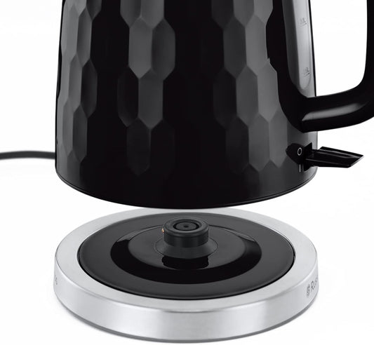 Russell Hobbs Honeycomb Black Plastic Kettle 26051