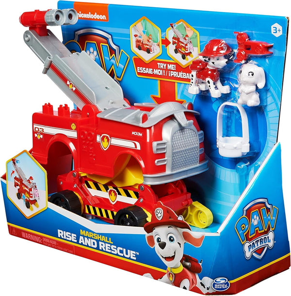 PAW Patrol Marshall Rise and Rescue Transforming Toy Car - NEW OPEN BOX - Rebx.co.uk