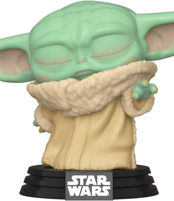 Star Wars Mandalorian POP The Child Baby Yoda Force Wielding 385 Special Edition - Rebx.co.uk