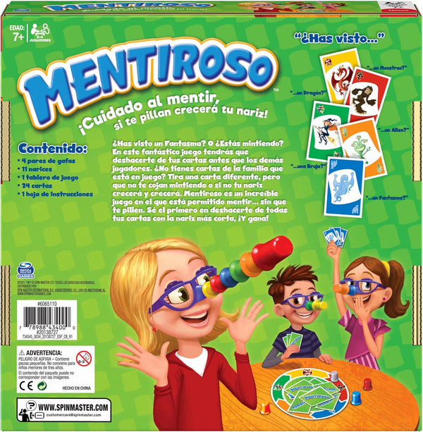 Spin Master Mentiroso 6065110 - SPANISH VERSION - versión en español - Rebx.co.uk