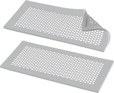 2 x Nihome Silicone Vent Covers, Baby Safety, Easy Installation, Grey