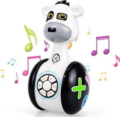 Baby Music Toy 6-24 Months Robot Tumbler With Lights And Songs
