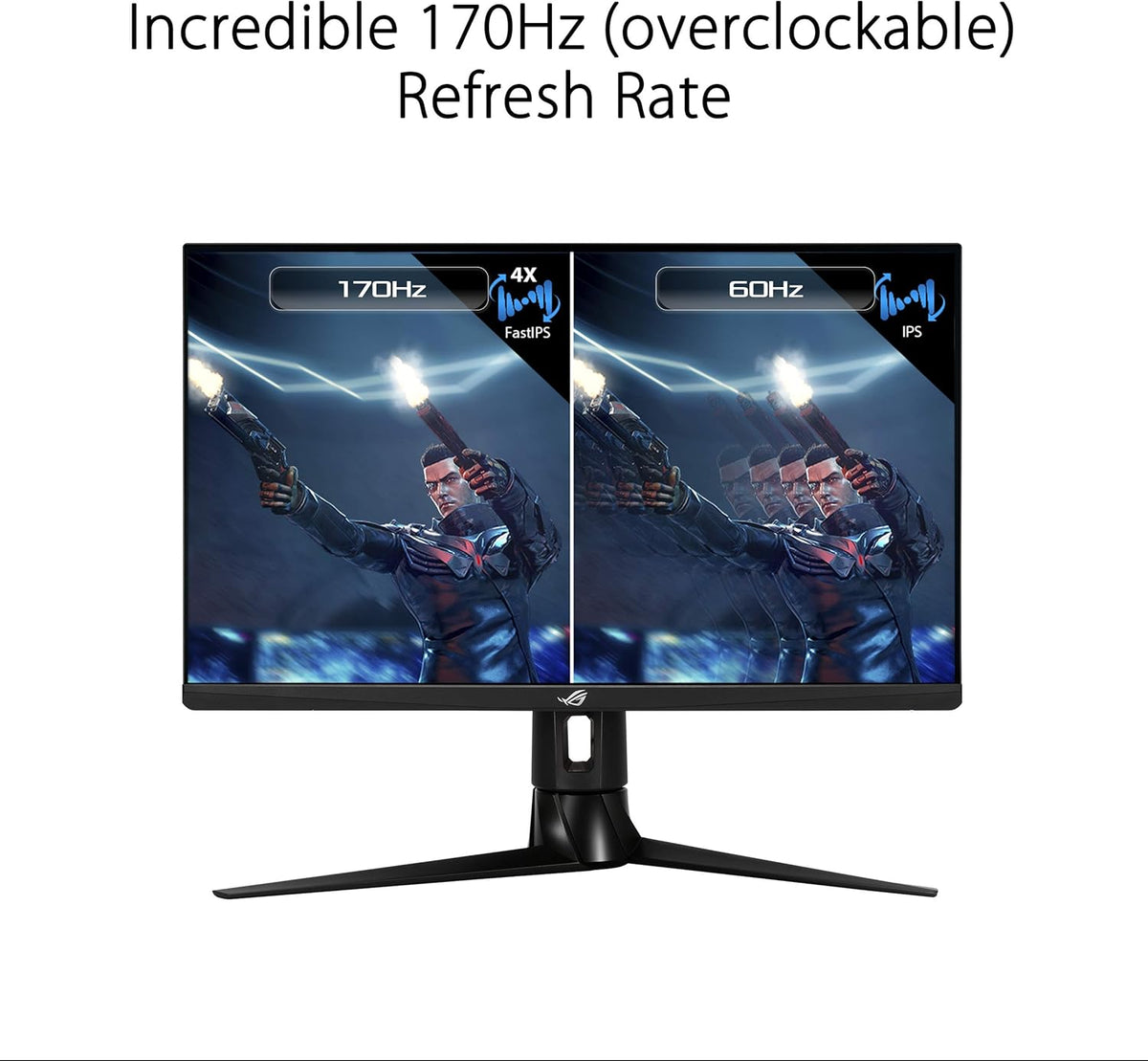 ASUS ROG XG27AQ 27" IPS Wide Quad HD 170Hz 1ms Height Adjustable Built in Speakers Gaming Monitor