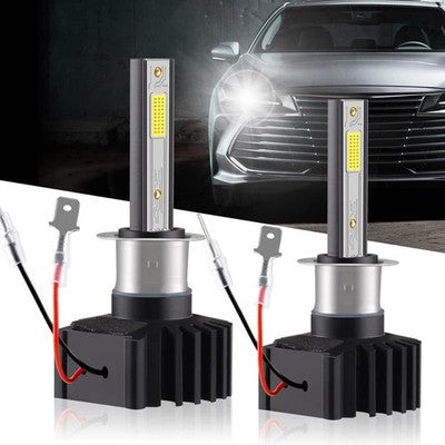 Chemini H1 LED Headlight Bulbs 60W 12000LM 6500K White Conversion Kit 2 Pack