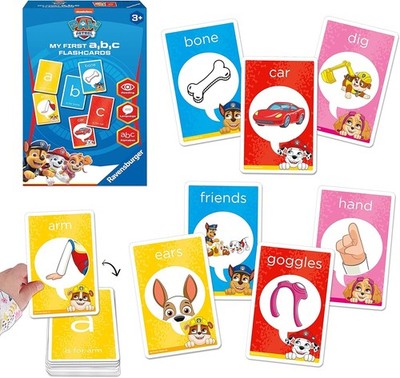 Ravensburger PAW Patrol First Flashcards Educational Learning Game