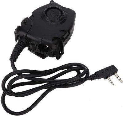 Walkie Talkie Earpiece PTT Adapter Cable for H-777 R888S RT-5R RT1 RT2