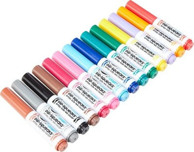 Crayo La Pip Squeaks Mini Markers, Pack Of 14 Assorted Colors