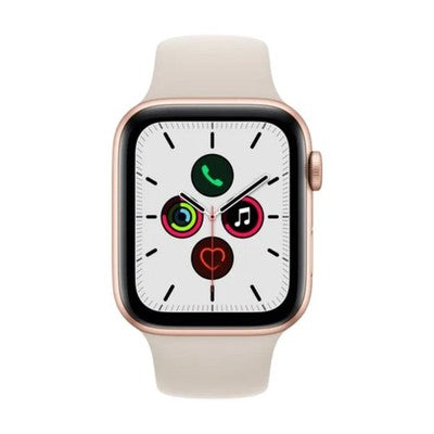 Apple Watch SE (GPS, 40mm) Gold Aluminium Case + Pink Sands Strap