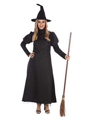 Bristol Novelty AF131S Classic Witch Costume Women Black S