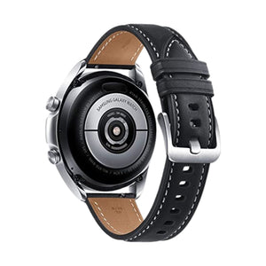 SAMSUNG Galaxy Samsung Galaxy Watch3 (Cellular, 45mm) Mystic Silver Case + Strap 
