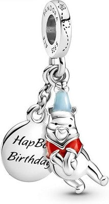 Pandora Charm 799385C01 Winnie the Pooh Pendant