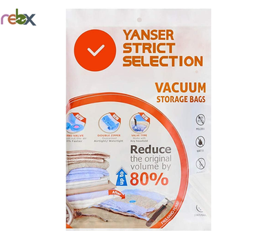 Yanser Vacuum Storage Bags X 6 Or Clothes - Durable Waterproof 50 X 70cm