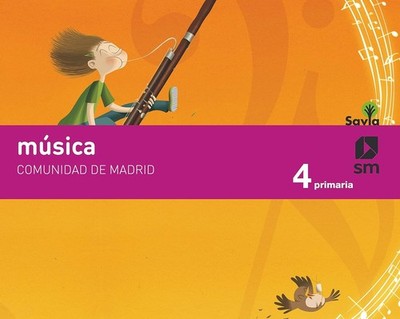 Musica 4 Primaria Savia Madrid Spanish Music Textbook