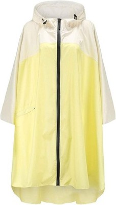 Freiesoldaten Women's Waterproof Reusable Rain Poncho White/Yellow