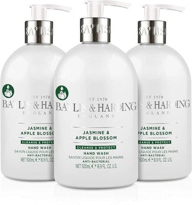Baylis & Harding Jasmine & Apple Blossom, 3-Pack