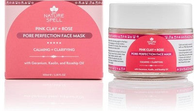 Nature Spell Pink Clay & Rose Pore Perfection Face Mask