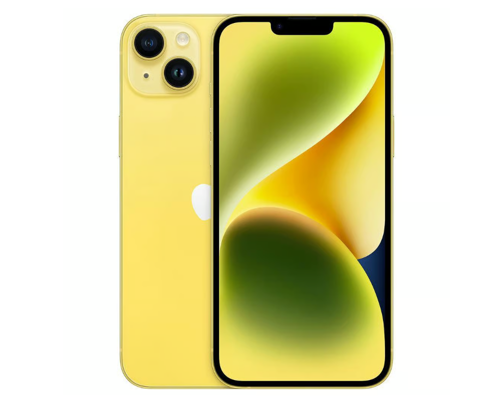 Apple iPhone 14 Plus Yellow 128GB Unlocked & SIM Free Smartphone — Yellow