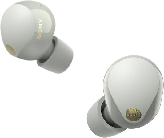 Sony WF-1000XM5 In Ear Wireless Bluetooth Noise-Cancelling Earbuds - Silver