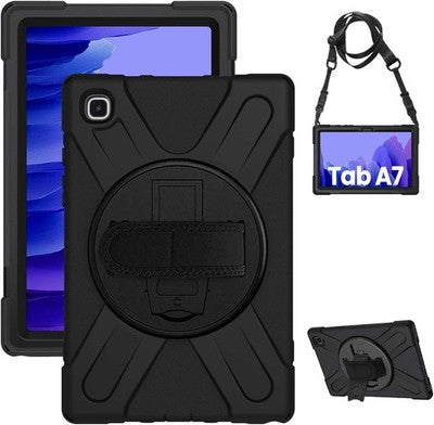 Gerutek for Samsung Galaxy Tab A7 10.4" Rugged Case kickstand/Hand Strap