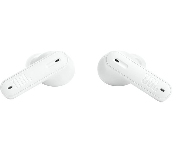 JBL Tune Beam Wireless Bluetooth Noise-Cancelling Earbuds - White