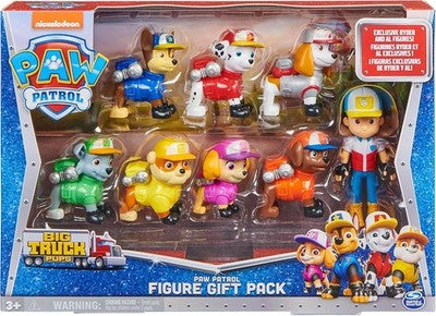 Paw Patrol Big Truck Pups 8pc Figure Gift Pack Collectible Action Figures