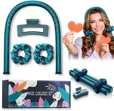 Pintaur Heatless Curling Rod Headband Women Adjustable Wave Styling 3 Pack