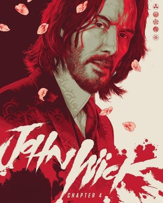 John Wick Chapter 4 4K UHD + Blu-ray Lenticular O-Ring (World of Wick)