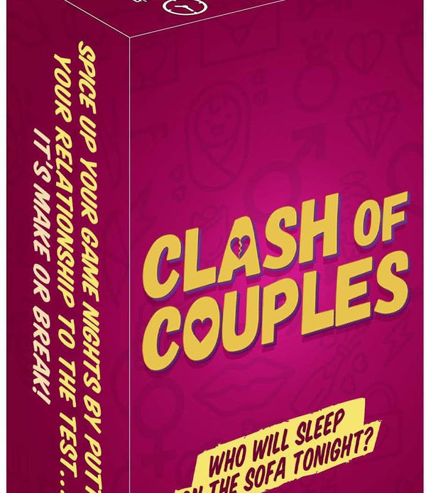 Clash of Couples – Couples Games – 400 Questions – Games for couples sets - Rebx.co.uk