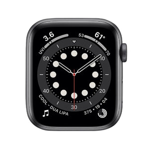 Apple Watch Series 6 (GPS, 44mm) Space Grey Case + Black Sport Band