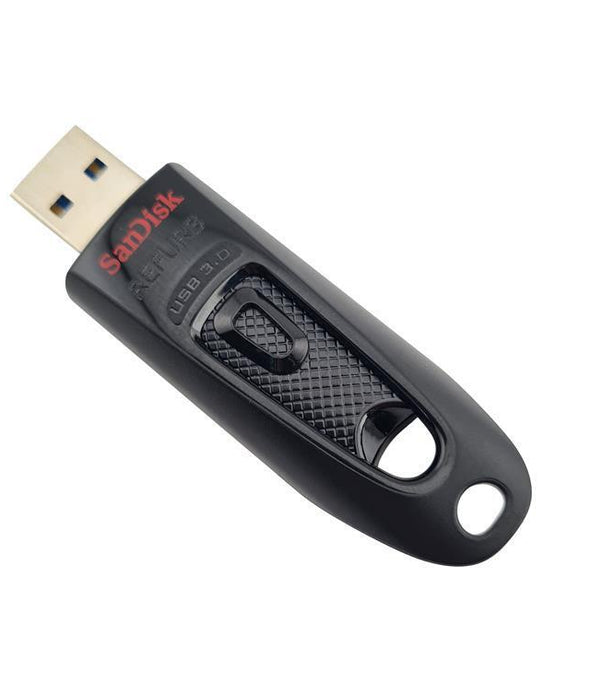 SanDisk Ultra Flash USB 3.0 Memory Drive 32 GB SDCZ48-32G - Black - Rebx.co.uk