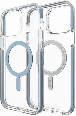 Gear4 Santa Cruz MagSafe Clear D3O Case for iPhone 13 Pro Max Blue
