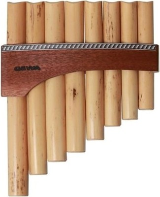 PURE GEWA Pan Pipe 700255 Natural Light Brown