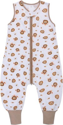 Baby Sleeping Bag With Legs, 100% Cotton Wearable Blanket, 0.5 Tog,0 To 6 Months
