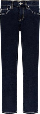 Levis Boys 510 Skinny Fit Jeans Twin Peaks Dark Blue Denim 10 Years
