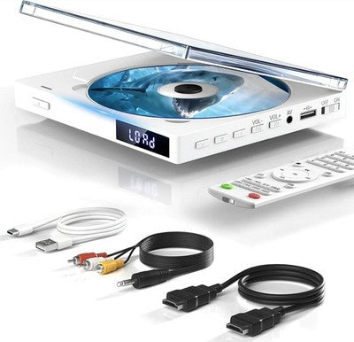 Maite Mini DVD Player Region Free 1080P HDMI AV USB NTSC PAL with Remote