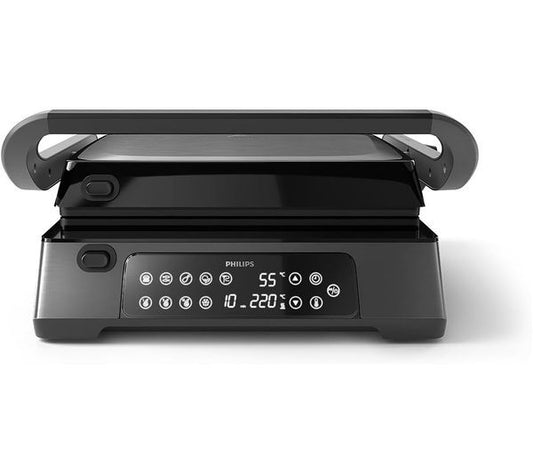 Philips 7000 Series HD6307/70 Contact Grill Black Panini Grill Maker Kitchen