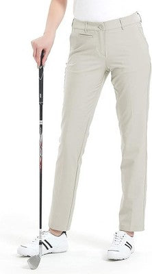SHEAGO Womens Stretch Golf Trousers Breathable Pockets Grey UK 14