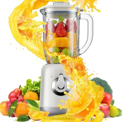 SHARDOR Blender 700W Smoothie Maker with 6 Stainless Blades