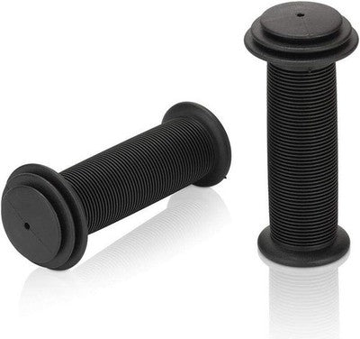 Xlc Children'S Bicycle Grips 100mm Black Non-Slip Handlebar