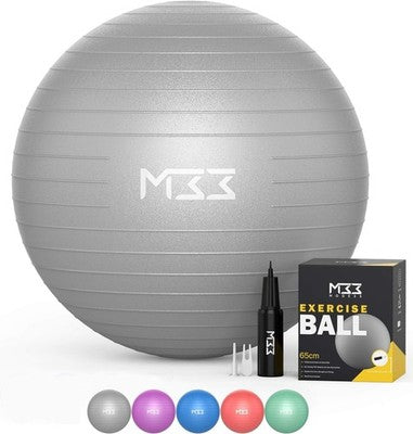 Mode 33 Gymnastikball 65 Inch Exercise Ball Fuchsia